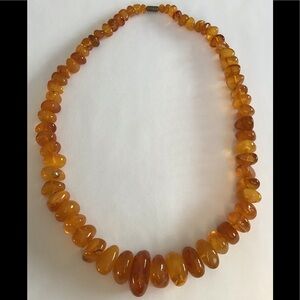 Outstanding Baltic Amber 20" Necklace 45 Grams